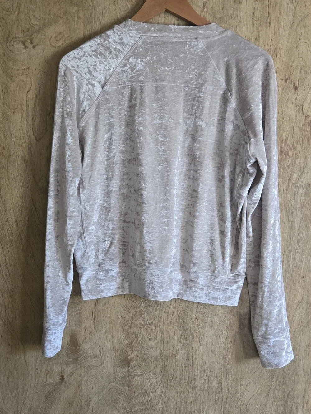 Lululemon Warm Down Crew Long Sleeve Chrome